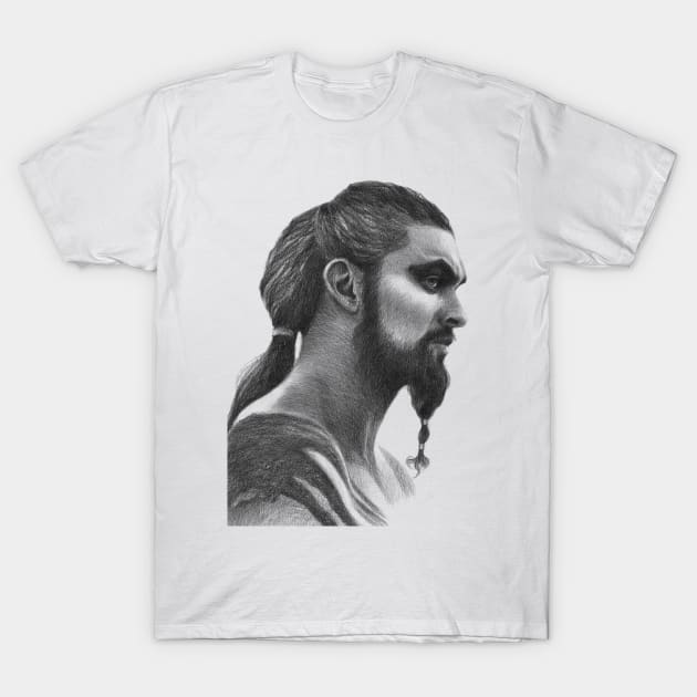 Jason Momoa T-Shirt by korobovart